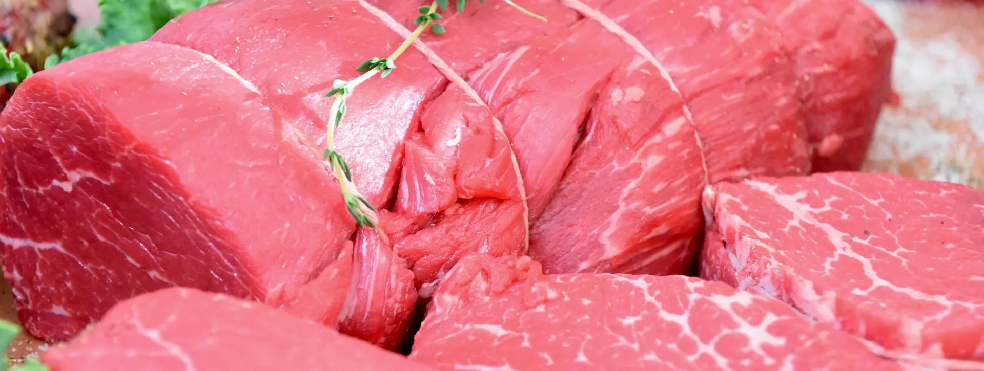 Close up of fresh raw meat