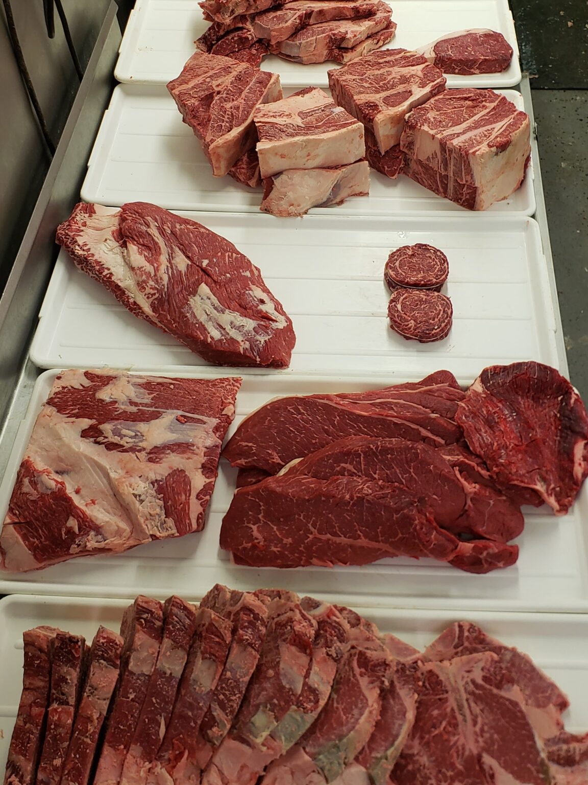 custom meat tray